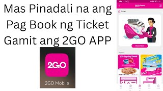 2go App New Launch  Paano mag book ng ticket sa 2go Gamit ang Application  Mas Madali Na [upl. by Burnley]