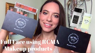 How to use RCMA foundation palette  Natural looks like skin makeup tutorial [upl. by Elwood]