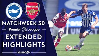 Brighton v Arsenal  PREMIER LEAGUE HIGHLIGHTS  6202020  NBC Sports [upl. by Notrub173]