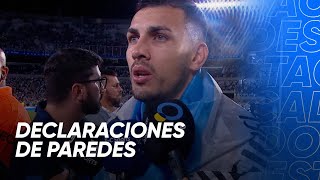 Declaraciones de Leandro Paredes  Argentina 20 Panamá  Amistoso 2023 [upl. by Beauchamp]