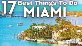 Best Things To Do in Miami Florida 2024 4K [upl. by Enair]