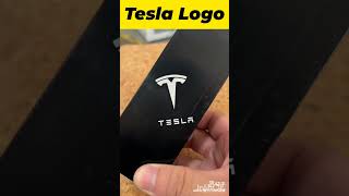 Tesla Logo automobile teslamodel3 logodesign shortsfeed [upl. by Lesslie]