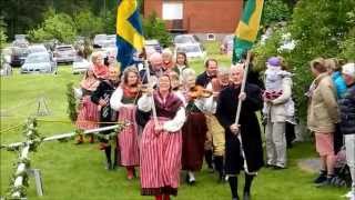 Midsommar 2014 på Görasgården i Enviken [upl. by Tuorah]