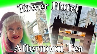 VS  TOWER HOTEL AFFORDABLE AFTERNOON TEA 🇬🇧 VICINITY RESTAURANT  AMAZING VIEWS [upl. by Riffle]