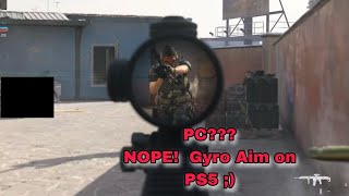 Person Thinks Im on PCNOPE Just Gyro Aim  Flick Stick on Ps5 XD  MW2 [upl. by Wellesley]