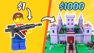 1 vs 1000 LEGO creation [upl. by Ornas558]