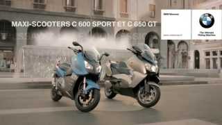 BMW Motorrad MaxiScooters C 600 Sport amp C 650 GT [upl. by Anjela]