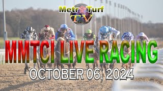 06 October 2024  Philippines Horse Racing Live  Metro Manila Turf Club Inc [upl. by Ahsaeym]