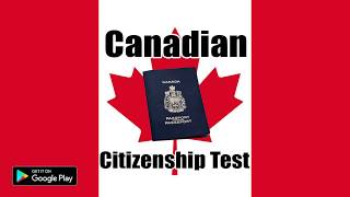 Canadian Citizenship Test 2017 [upl. by Panter]