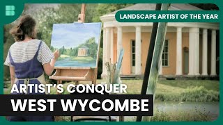 Artists Tackle West Wycombe Park View  Landscape Artist of the Year  S06 EP2  Art Documentary [upl. by Eldreeda]