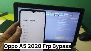 Oppo A5 2020 Frp Bypass With Unlock Tools In 1 Click [upl. by Kenison589]