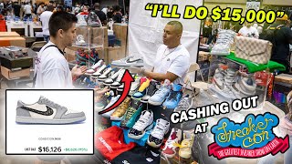 CASHING OUT AT SNEAKERCON PHOENIX 2021 The Best Shoe Resellers in the Country [upl. by Jard578]