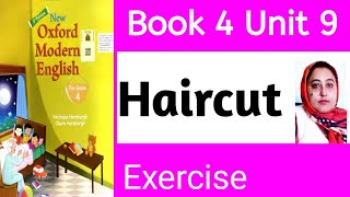 Haircut Class 4 exercise Modern English Book 4 Unit 9 Question Answer [upl. by Ocirrej]