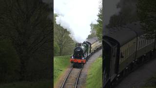 6990 Witherslack Hall Storms Combe Florey On The West Somerset Railway train shorts [upl. by Nitsruk]