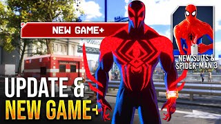 SpiderMan 2 PS5  New Update Spider Man 3 New Game Plus amp New Suits [upl. by Enaira633]