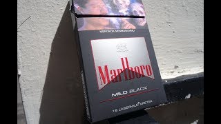 REVIEW Marlboro Black Mild  Discover The Powerful Mild [upl. by Ramberg999]