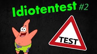 idiotentest deutsch 2 90 schaffen es nicht [upl. by Toshiko859]