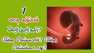 first month of pregnancy in tamil  1st month pregnancy tamil  30 days pregnancy symptoms in tamil [upl. by Averi]