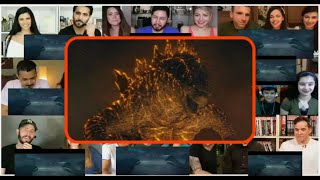 Godzilla vs Ghidorah Final Battle Reaction Mashup  godzilla king of the monsters2019 [upl. by Bran138]