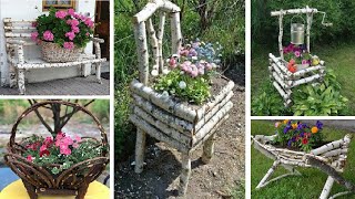 56 Easy DIY Garden Decor Using Tree Branches  garden ideas [upl. by Rebe]