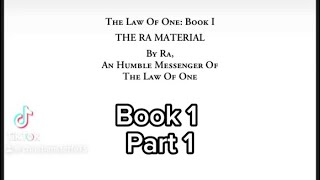 The Law Of One Book 1 pt 1 [upl. by Holofernes]