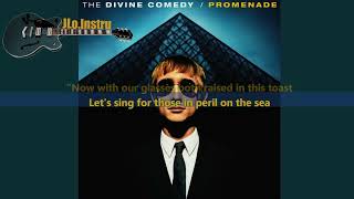 A Seafood Song  The Divine Comedy  Instrumental  Karaoke [upl. by Haimrej]