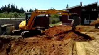 jcb 8060 vs 2cx [upl. by Dyna41]