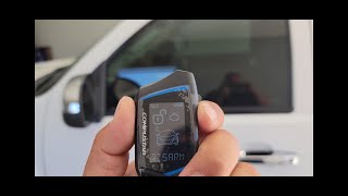 How to install Compustar remote start alarm with 2 way paging 0713 Sierra  Silverado [upl. by Orville]