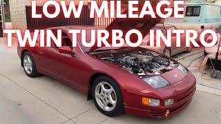 300ZX TWIN TURBO WALKAROUND AND MODS [upl. by Yrtnahc146]