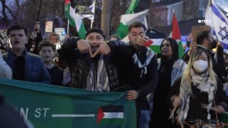 FULL VIDEO Stand Off Outside SYNAGOGUE in Teaneck NJ during ZAKA Fundraiser [upl. by Berl]