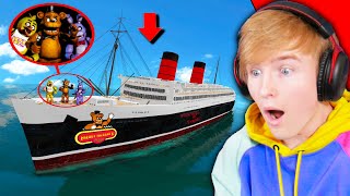 SURVIVING FIVE NIGHTS ON FREDDYS CRUISE SHIP FULL STORY [upl. by Sivia]