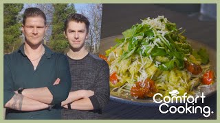 HOE MAAK JE DE LEKKERSTE PASTA KIP PESTO  Comfort Cooking [upl. by Nutter]