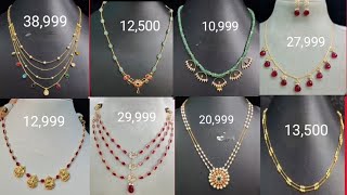 Light weight gold lo simple neckwear designs with price14c 8697646962 [upl. by Dadelos604]