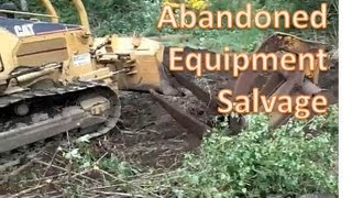 Retrieving abandoned logging equipment from the woods [upl. by Daphene]