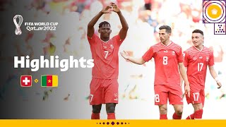 Embolo Delivers  Switzerland v Cameroon highlights  FIFA World Cup Qatar 2022 [upl. by Niel]