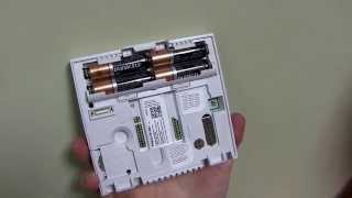 How To Change The Batteries In Your Thermostat [upl. by Yorgos]