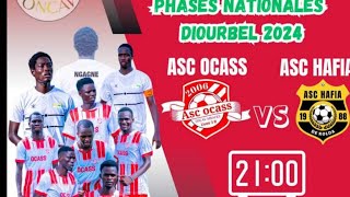 🔴EN DIRECT MBACKÉ  ASC OCAS VS ASC AFIA KOLDA phrases nationale Diourbel 2024 [upl. by Dichy324]