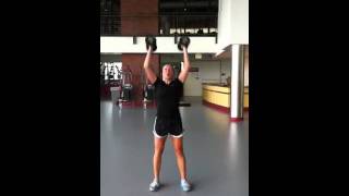 Dumbbell Thrusters [upl. by Evreh]