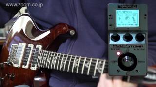 Zoom MS50G Multistomp  Part 3 The MS50G as regular stompbox [upl. by Ellerd]