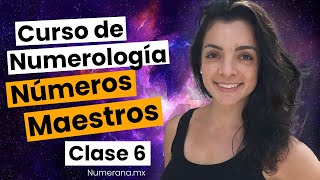 ¿QUÉ son los NÚMEROS MAESTROS 🌌 Curso de NUMEROLOGÍA [upl. by Wolram]