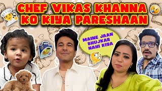 Chef Vikas Khanna Ko Kiya Pareshaan 👨‍🍳😲😟  Bharti Singh  Haarsh Limbachiyaa  Golla [upl. by Aryam631]