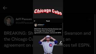 BREAKING NEWS Dansby Swanson and the Chicago Cubs are finalizing an agreement on a contract [upl. by Afrikah]