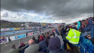 Mooneyes dragster 360 spin at Dragstalgia [upl. by Nappie12]