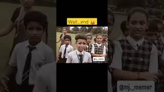 WAIT END😛 SCHOOL VIRAL VIDEO viralvideo trendingshorts instagramviralvideos comedy fun [upl. by Terina]