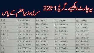 Basic Pay Scale Salary Chart Summary for Approval  Rental Ceiling 44 salary increase [upl. by Eenyaj488]