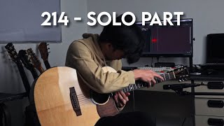 214 Rivermaya  Solo Part on one guitar only [upl. by Annawit]