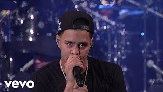 J Cole  Work Out Live on Letterman [upl. by Billat]