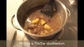 Schritt für Schritt zur Bohnensuppe RezeptAnleitung [upl. by Eserehs146]