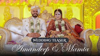 Amandeep and Mamta Bishnoi  Wedding Teaser 2024  4k [upl. by Aehr939]