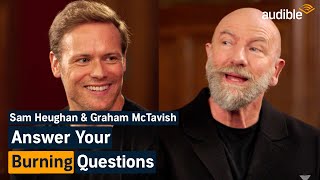 Sam Heughan and Graham McTavish Answer Questions About Clanlands Friendship and Their Worst Fears [upl. by Asp]